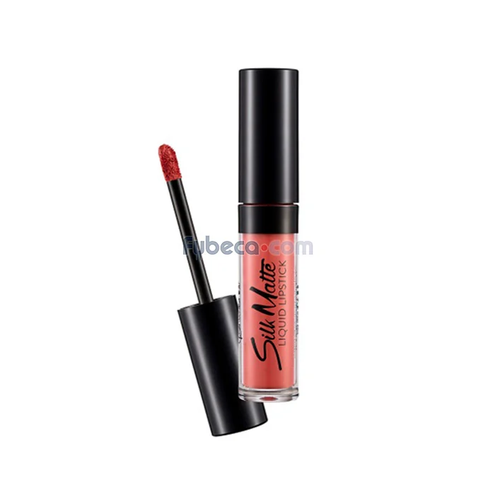 Flormar Silk Matte Liquid Lipstick in shade 009 Nasty Coral, 4.5ml, matte liquid lipstick with a smooth finish and vibrant coral color.