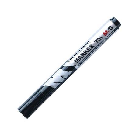 M&G Permanent Marker Black Waterproof Fast Dry 1 Piece – Black waterproof permanent marker, designed for quick-drying, long-lasting writing and marking on various surfaces.