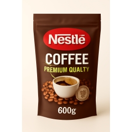 Nestlé Coffee 600g pouch  premium quality instant coffee in sealed flexible packaging, available online in Bangladesh