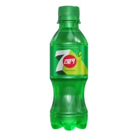 7Up Extra Fizz Carbonated Soft Drink 200ml Bottle Packaging.