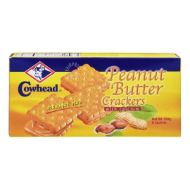 Cowhead Peanut Butter Sandwich 190g Jar Of Creamy Peanut Butter Spread For Sandwiches In Sealed Packaging.