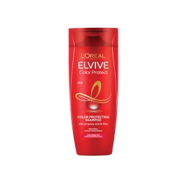 L'Oréal Paris Hair Expert Color Protect Shampoo, 175ml bottle. Color care shampoo formulated to help protect color-treated hair while gently cleansing and maintaining vibrant-looking color. Compact bottle with a flip-top cap, color-protect branding, and the L'Oréal Paris logo on the front.