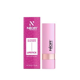 Nior No Transfer Retro Matte Lipstick, 3.8g, matte lipstick with retro-inspired finish, long-lasting wear, and transfer-resistant formula.