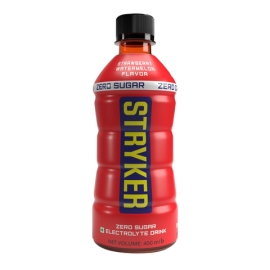 Stryker Zero Sugar Electrolyte Drink Strawberry Watermelon Flavor 400Ml – Zero Sugar Electrolyte Drink With Strawberry Watermelon Flavor In A Convenient 400Ml Bottle.