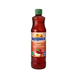 Sunquick Apple Squash Concentrate 700Ml – Apple Flavoured Squash Concentrate In A Convenient 700Ml Bottle.