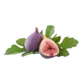 Thai fig fruits, showing fresh or dried figs with a green to purple skin and soft, fleshy interior, commonly used as a natural sweet fruit snack.