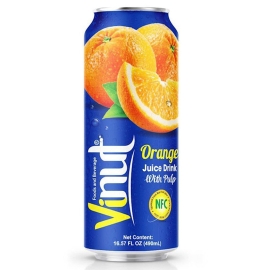 Vinut 100% Orange Juice With Pulp 230Ml Vn – Pure Orange Juice With Real Fruit Pulp In A Convenient 230Ml Bottle.