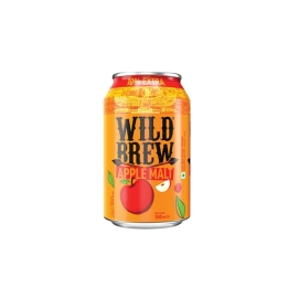 Wild Brew Apple Malt 330Ml Can – Refreshing Apple Flavoured Malt Drink In A Convenient 330Ml Can.