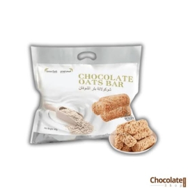 Famous Foods Chocolate Oats Bar White 400G Pack, A Nutritious Oat-Based Snack Bar Coated With White Chocolate Flavor For A Sweet Energy Boost, Shown In A Sealed Pack With Famous Foods Branding And Product Label Clearly Displayed.