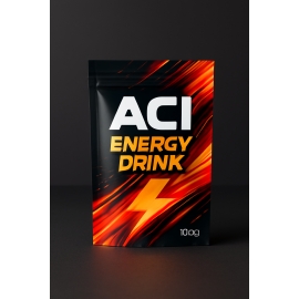 ACI Energy Drink 100g pack  premium quality energy drink powder in sealed flexible packaging, available online in Bangladesh