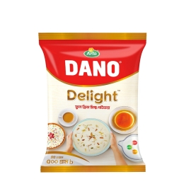 Dano Delight Full Cream Milk Powder 500g – a pack of full cream milk powder in a sealed pouch, suitable for preparing milk drinks, tea, coffee, baking, and cooking.
