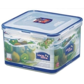 Lock & Lock Food Container HPL858D 37L, 1 piece large-capacity plastic storage container designed for airtight storage of bulk food items while helping maintain freshness and supporting organized kitchen storage.