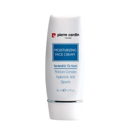 Pierre Cardin Moisturizing Face Cream, 50ml skincare moisturizer in a compact jar, designed to hydrate and nourish the skin for daily facial care.