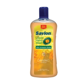Savlon Hand Wash Marigold 1.05L bottle, liquid hand wash designed to effectively clean hands, remove germs, and support everyday hygiene with a mild marigold fragrance.