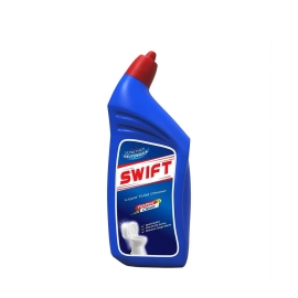 Swift Liquid Toilet Cleaner 500ml, liquid toilet cleaning solution in a 500ml bottle designed to remove stains, limescale, and germs for a clean and hygienic toilet.