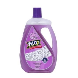 Tylox Liquid Floor Cleaner Tropical Paradise 1L bottle, multipurpose floor cleaning liquid that removes dirt and stains, helps disinfect surfaces, and leaves a long-lasting tropical paradise fragrance.
