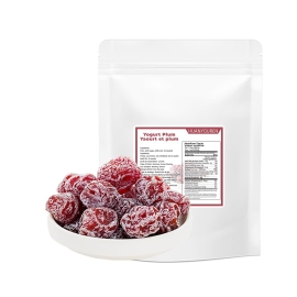 Unimart Daily Delights Plum 200g pack, featuring dried or preserved plums with a dark reddish-brown color, sweet and tangy fruit snack in a sealed package