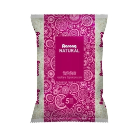 Aarong Natural Minicate Rice 5kg, premium quality rice pack featuring fine minicate grains, suitable for preparing daily meals and traditional rice dishes.