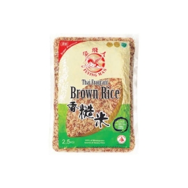 Brown Rice 5Kg pack featuring wholesome whole-grain rice with natural bran, rich nutrients, nutty flavor, and a firm texture ideal for healthy everyday meals.