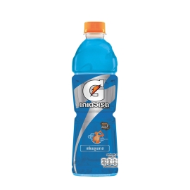 Gatorade Blue Blast sports drink bottle 500ml with blue-colored electrolyte beverage for hydration and energy replenishment.