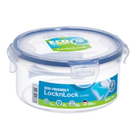 Lock & Lock HPL-933 Classic Container 600ml, 1 unit plastic food storage container designed for airtight storage of food items while helping maintain freshness and supporting organized kitchen storage.