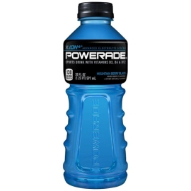 Powerade Energy Drink 600ml Korea bottle with refreshing sports drink packaging for hydration and energy boost.
