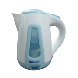 Miyako Electric Kettle 1.8L, 1 piece kitchen appliance designed for quickly boiling water for tea, coffee, and cooking needs with convenient electric heating and everyday household use.