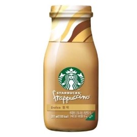 Starbucks Frappuccino Dolce Coffee 281ml KR bottled coffee drink.