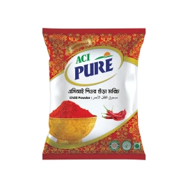 Aci Pure Chili Powder 100g — Pack of pure red chili powder used for adding spicy flavor and vibrant color to various dishes.