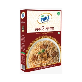 ACI Pure Tehari Masala 40g – aromatic spice mix for preparing flavorful traditional tehari rice dishes.
