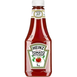 Heinz Tomato Ketchup 1kg bottle of rich and tangy tomato ketchup, perfect for serving with fries, burgers, sandwiches, snacks, and everyday meals.