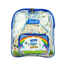 Kidlon newborn baby gift bag set featuring a cute and practical gift package for baby essentials.