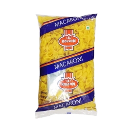 Kolson Macaroni Oyster Big 400g pack of shell-shaped macaroni pasta, perfect for preparing tasty pasta dishes, salads, and baked recipes.