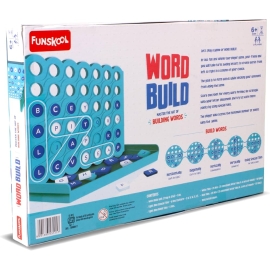 Funskool Word Build Game 1 Piece – Educational word-building game set designed to improve vocabulary, spelling skills, and creative learning through fun gameplay.