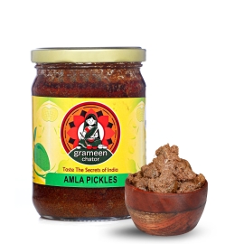 Goongoon Amloki Pickle Loose 250g – Tangy and flavorful amla (Indian gooseberry) pickle, perfect as a traditional condiment with rice, curries, and snacks.