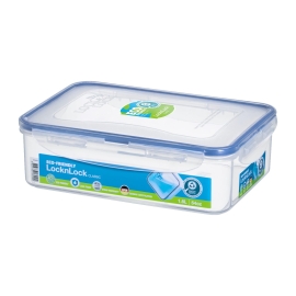 Lock & Lock Classic Rectangular Container 1 Piece – Durable airtight storage container, perfect for storing food, snacks, and kitchen ingredients while keeping them fresh and organized.