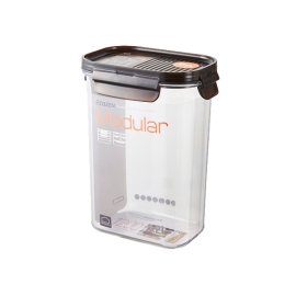 Lock & Lock LBF-403 Bisfree 1.2L Modular Rectangular Container 1 Piece – Durable airtight storage container, perfect for organizing food, snacks, and kitchen ingredients while keeping them fresh.