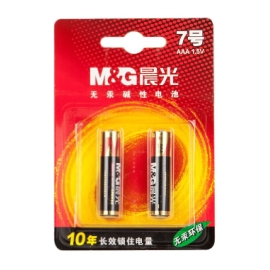 M & G Arc92555 Alkaline Battery AAA 1 Piece – Compact AAA alkaline battery for powering small electronic devices, toys, and everyday gadgets.