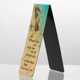 Magnetic Bookmark 1 Piece – Stylish magnetic bookmark for marking pages in books and notebooks, designed for secure page holding and easy use.