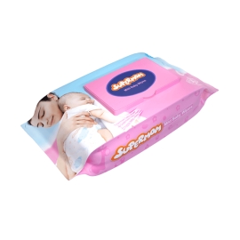 Supermom Mild Baby Wipes 120pcs – Gentle baby wipes pack, perfect for cleaning and caring for delicate baby skin during diaper changes and daily use.