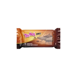 Toi-Moi Chocolate Cream Wafer Biscuit 98g pack featuring crispy wafer layers filled with smooth chocolate cream, presented in branded packaging.