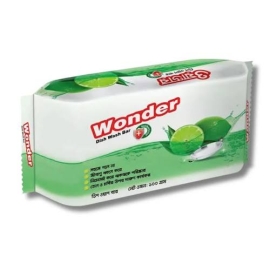 Wonder Dish Wash Bar 100g – Dishwashing bar, designed for removing grease, food stains, and keeping kitchen utensils clean.