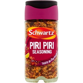 Schwartz Piri Piri Seasoning 39g – Spicy piri piri seasoning blend, perfect for adding bold flavor to chicken, seafood, grilled dishes, and snacks.