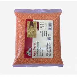Green Touch Red Lentil (Moshur Dal), 1kg pack of premium split red lentils in sealed packaging, ideal for making soups, curries, and traditional Bangladeshi dishes.