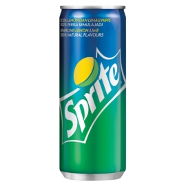 Sprite 250ml bottle of lemon-lime flavored carbonated soft drink, refreshing and perfect for enjoying chilled.
