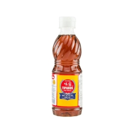 Tiparos Fish Sauce 300ml bottle with authentic savory flavor, perfect for Thai cooking, marinades, soups, and dipping sauces.